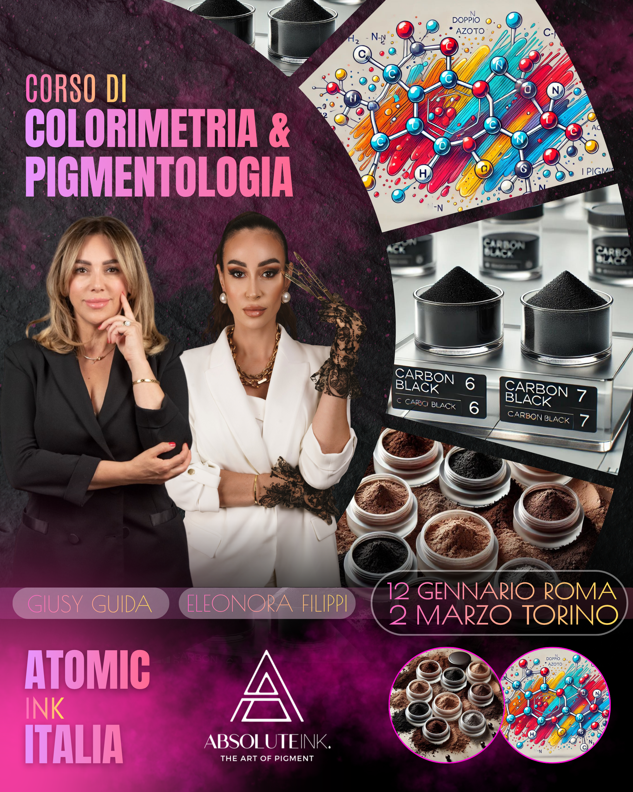 Corso Atomic Ink - ROMA 12 GENNAIO 2026