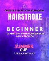 Hairstroke Beginner - Categoria Pelo Realistico con Dermografo