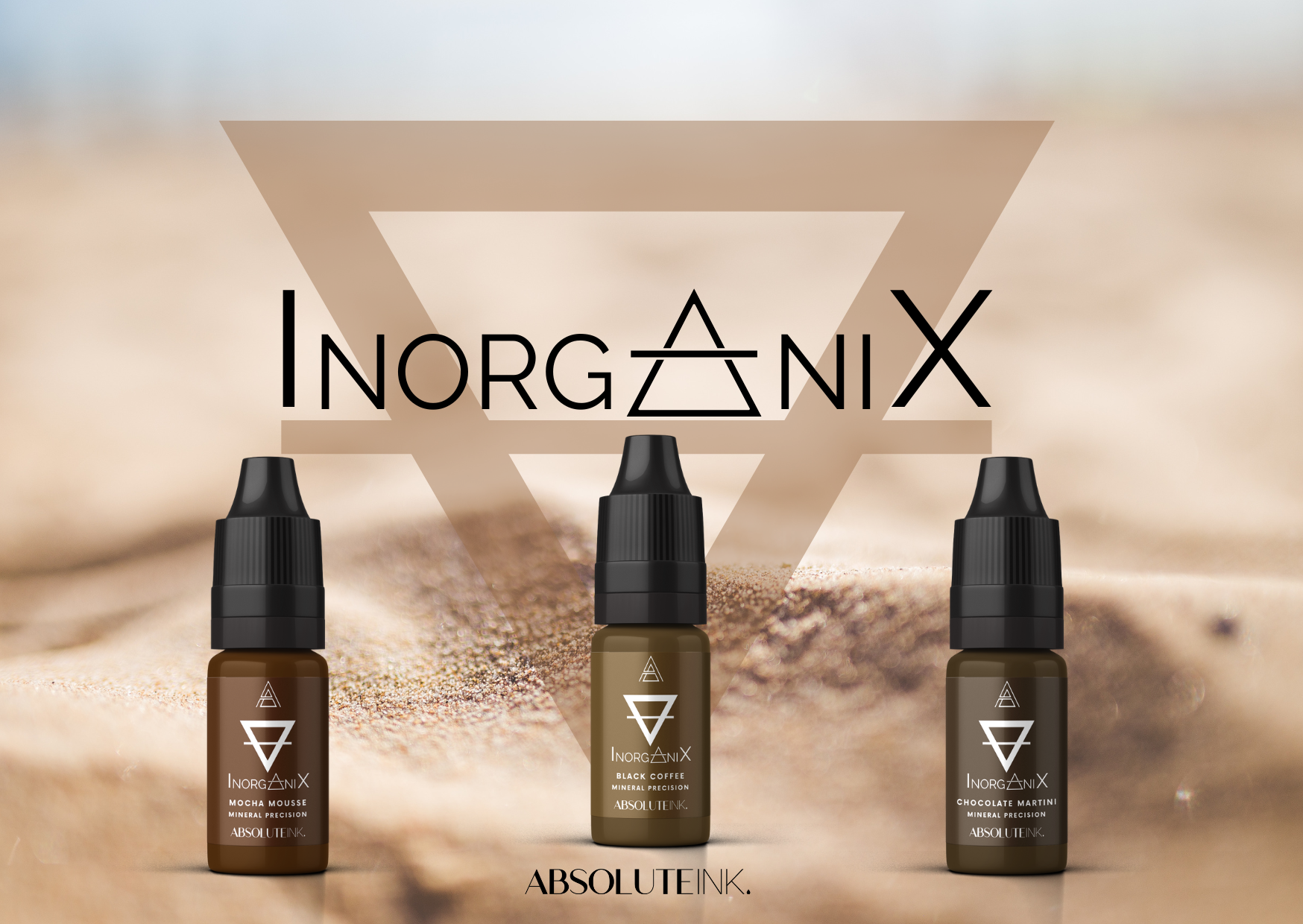 Absolute Ink Set INORGANIX - 3 Pigmenti – ABSOLUTE INK™