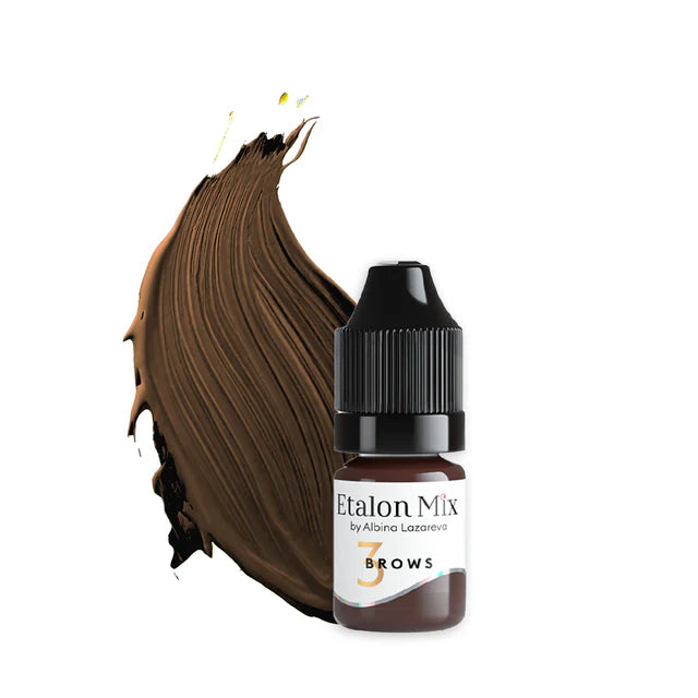 ETALON - ETALON MIX N.3 Cognac [5ml] - pigmento per sopracciglia - ABSOLUTE INK™