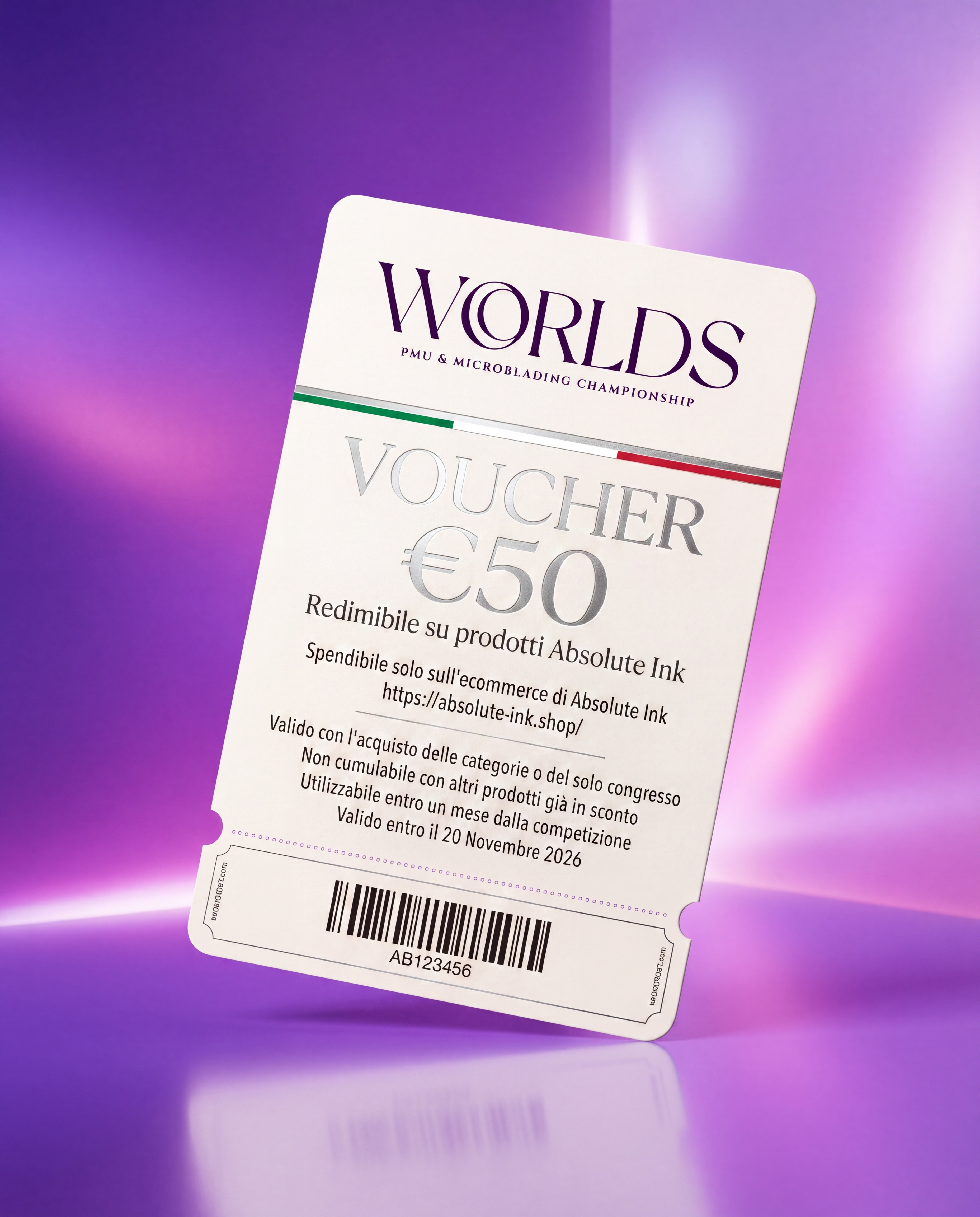 Evento WORLDS - 3 Categorie - ABSOLUTE INK™